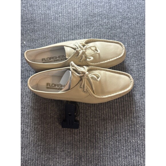 Florsheim Idlers Cream Soft Leather Loafer Casual Shoe Sz 10 M Style 76051 main image 4